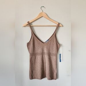 White + Warren Cashmere Camisole Tank Size M